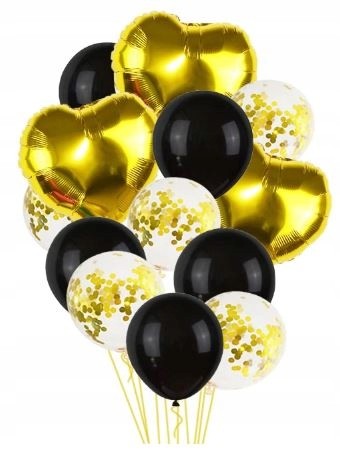 Zestaw duże balony 30 cm wesele urodziny bukiet