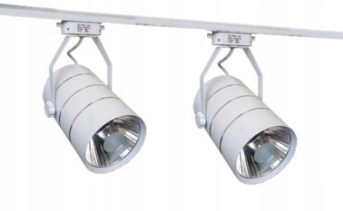 ECO ZESTAW 2 reflektory LED 30W SKLEPOWE szyna 201