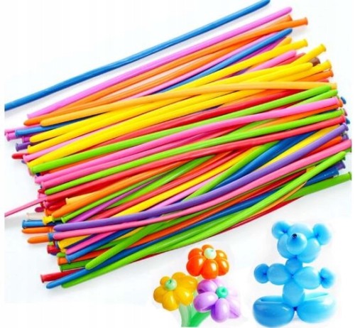 Balony długie do modelowania 100szt rurka animacje