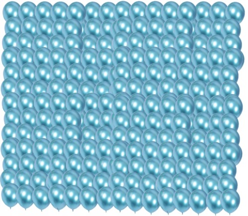 BALONY chromowane shiny 12 cali NIEBIESKI 100 szt