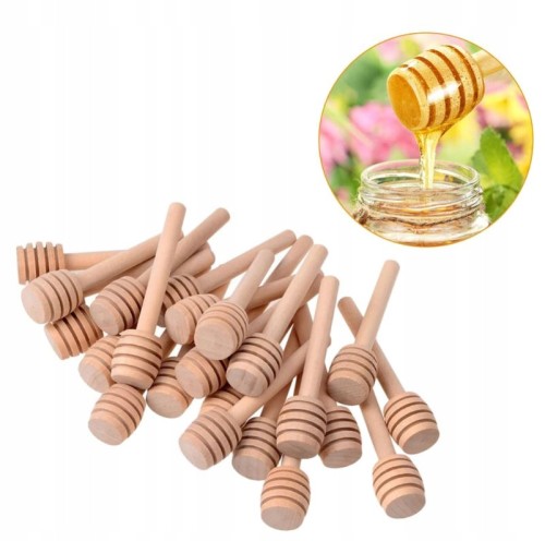 Miodownik drewniana łyżeczka do miodu nabierak 2sz