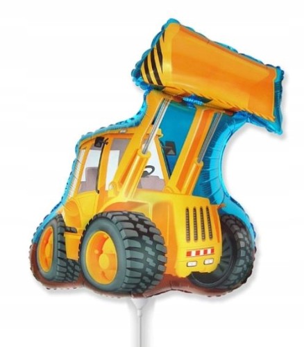 BALON foliowy koparka roczek 33cm urodziny chłopie