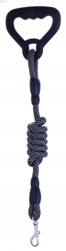 Smycz pleciona mocna sznur nylon 1,3 m psa XL