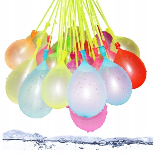 Balony wodne + adapter bomby 37szt automat na wode