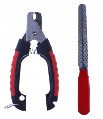 OBCINACZ cążki nożyczki PILNIK DO PAZURÓW PSY KOTY