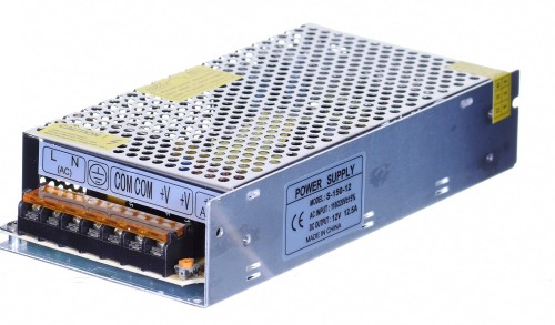 Zasilacz modułowy 12V 150W 12,5A taśma LED rtv CCT