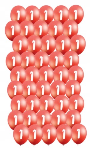 Balony 1 urodziny rose GOLD roczek 30cm 100szt HIT