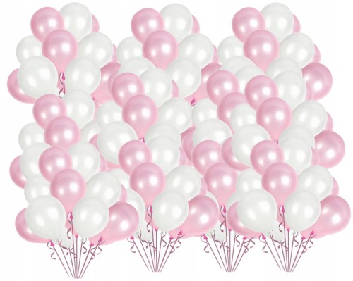 Balony metaliczne czarne złote wesele urodziny 100