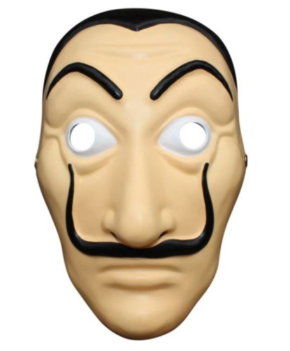 Maska halloween Dom z papieru EL PROFESOR salvador