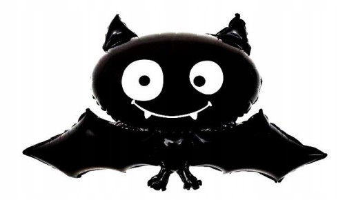 BALON foliowy NIETOPERZ HALLOWEEN przyjęcie 97X68