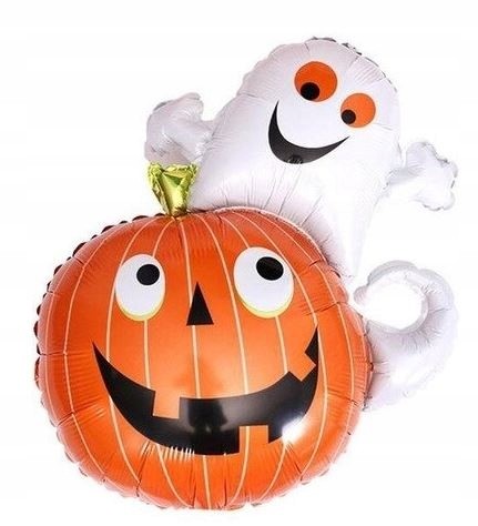 BALON foliowy duch dynia HALLOWEEN przyjęcie 80x64