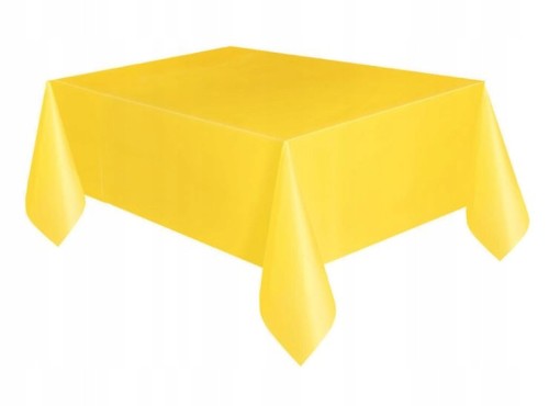 Obrus plamoodporny ŻÓŁTY cerata foliowy 137x274
