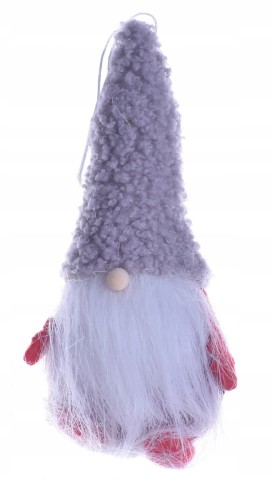 Zawieszka na choinkę bombka świąteczna skrzat 16cm