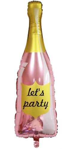 BALON foliowy szampan rose gold urodziny 106cm hit