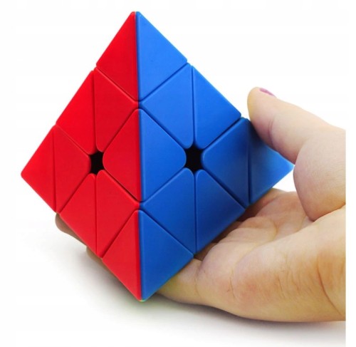 KOSTKA logiczna PIRAMIDA CUBE kolorowa MoYu magic