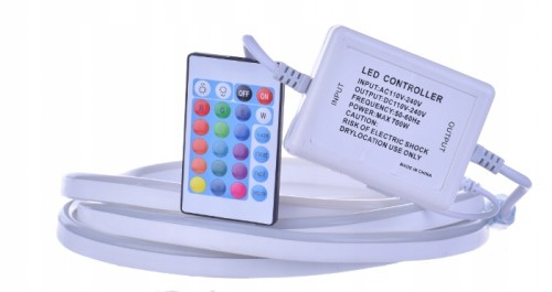 WODOODPORNA neon LED PILOT 15M CIEPŁY bluetooth