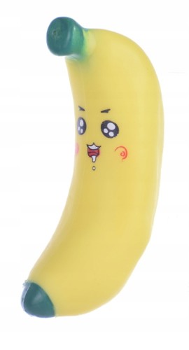 Gniotek Gumowy do ściskania Antystresowy banan