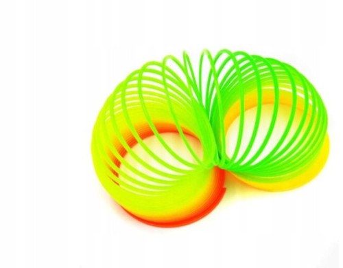 Sprężynka magiczna kolorowa MAGIC SPRINGS uśmiech