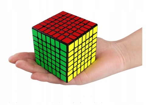 KOSTKA 7x7x7 logiczna MAGIC kolorowa magiczna