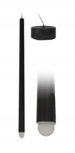 wisząca Lampa wahadło LED ZWIS SOPEL CZARNA 62c 5W