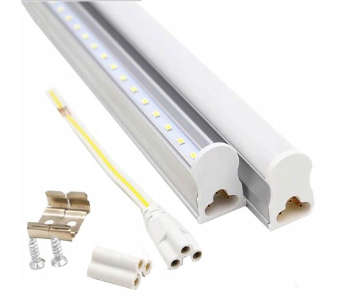 OPRAWA ŚWIETLÓWKA T5 LED 18W 120 PODSZAFKOWA 10SZT