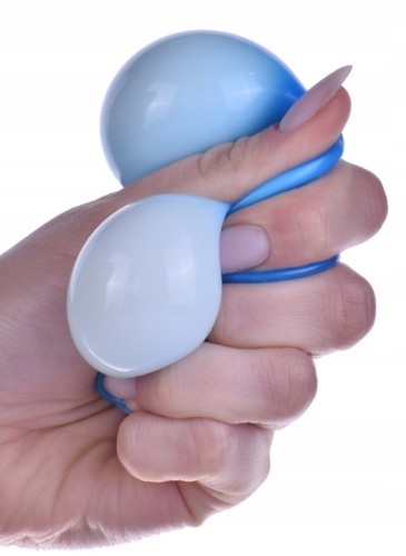 Gniotek silikonowy Antystresowy Ball piłka neon