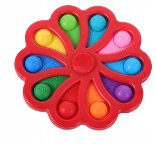 Spiner push bubble squishy fidget toys toy duży