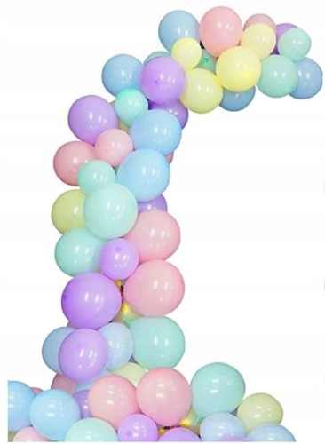 Girlanda Balony pastelowe roczek urodziny chrzest