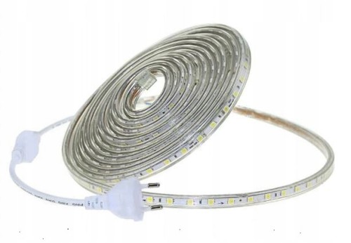 TAŚMA 230V LED PASEK SMD 5050 ELASTYCZNA LISTWA 1m