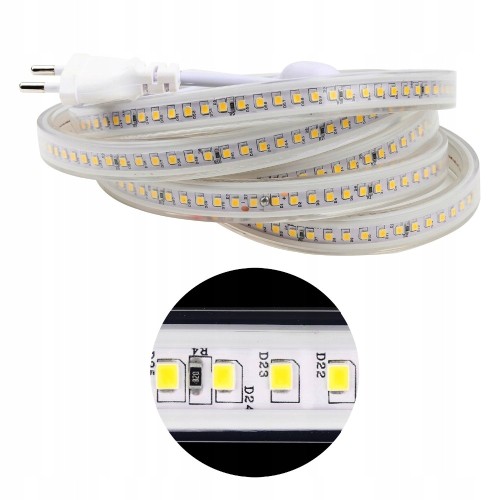 TAŚMA 230V LED PASEK SMD 2835 listwa ELASTYCZNA
