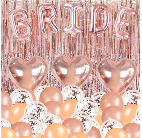 Wieczór panieński BRIDE Zestaw balonów balony rose