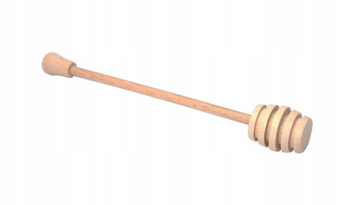 Miodownik drewniany łyżka do miodu nabierak 18 cm