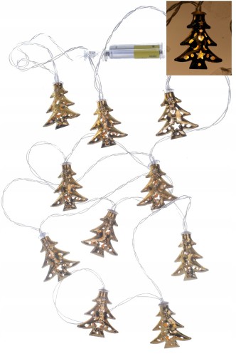 lampki CHOINKOWE 10 LED BATERIE choinki święta