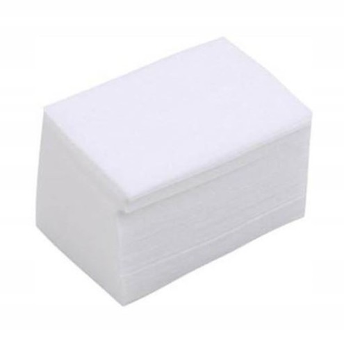 waciki bezpyłowe bawełniane manicure białe 50 szt