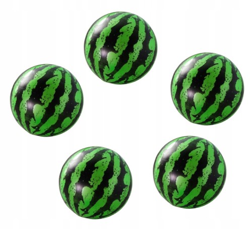 Piłeczka kauczukowa antystresowa arbuz zestaw 5szt