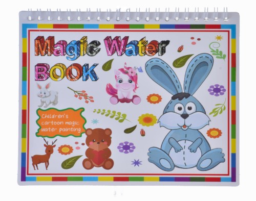 Magiczna kolorowanka wodna zwierzątka ZOO + mazak