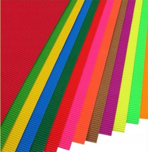 Tektura falista Arkusze kolorowe 10 ark A4 papier