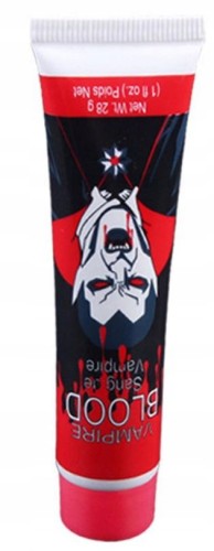 Sztuczna KREW tubka halloween HORROR 28 g wampir