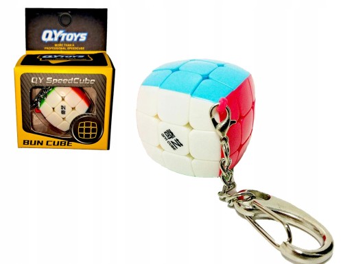 brelok KOSTKA logiczna 3x3x3 CUBE kolorowa QYtoys