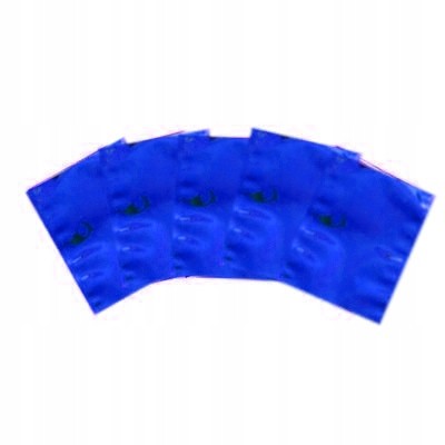 Świąteczne torebki foliowe granatowe prezent 25x16