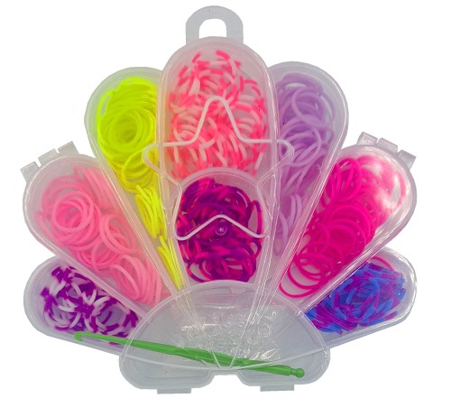 Gumki gumeczki do robienia bransoletek DIY zestaw