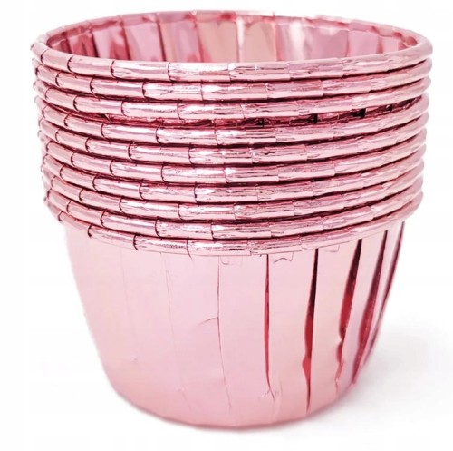 Foremki na muffinki 10sz babeczki rose gold ciasto