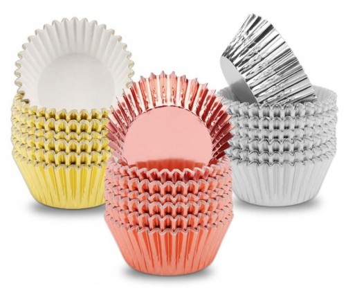 Zestaw papilotki do babeczek foremki mix 150 szt