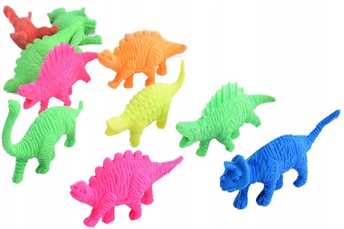 10 x dinozaury ZWIERZAKI ROSNĄCE W WODZIE PINIATA