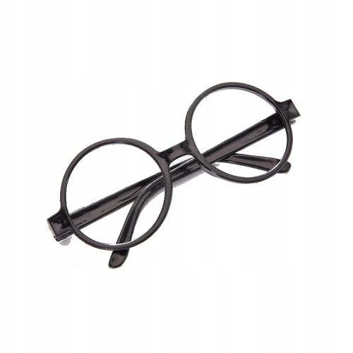OKULARY HARRY POTTER kujonki czarne przebranie