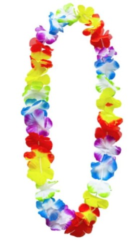 12szt - 1 paczka (2,03zł netto /szt 2,5zł brutto - sztuka)12 xNaszyjnik Hawajski kwiaty hawajskie impreza 100 cm