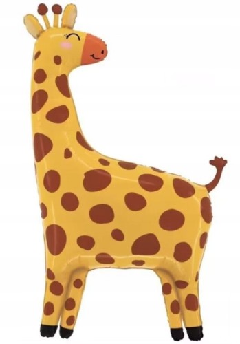 BALON foliowy żyrafa urodziny przyjęcie 59 x 89 cm