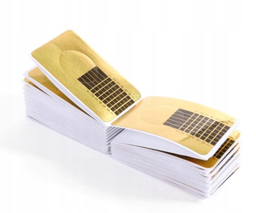 Szablon do przedłużania paznokci FORMY 20 sztuk