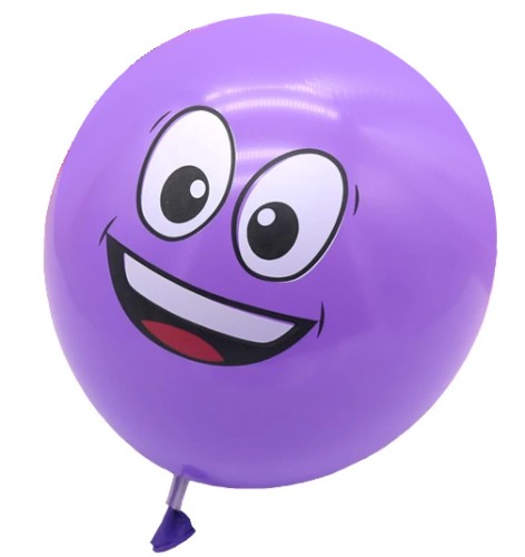 Balon emotikon mix buźki urodzinowe emoji 1 szt