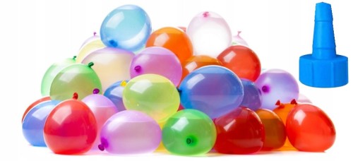 Balony wodne 40 szt bomby na wodę + końcówka